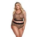 leo Set AA052952 von Anais Apparel Plus Size
