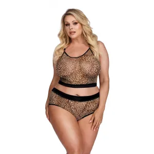 leo Set AA052952 von Anais Apparel Plus Size | Fesselliebe.de