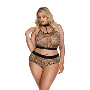 leo Set AA052952 von Anais Apparel Plus Size