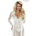 Langes weißes Kleid So Elegant von Provocative