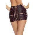 Schwarzer Harness Rock PR1626 von Provocative