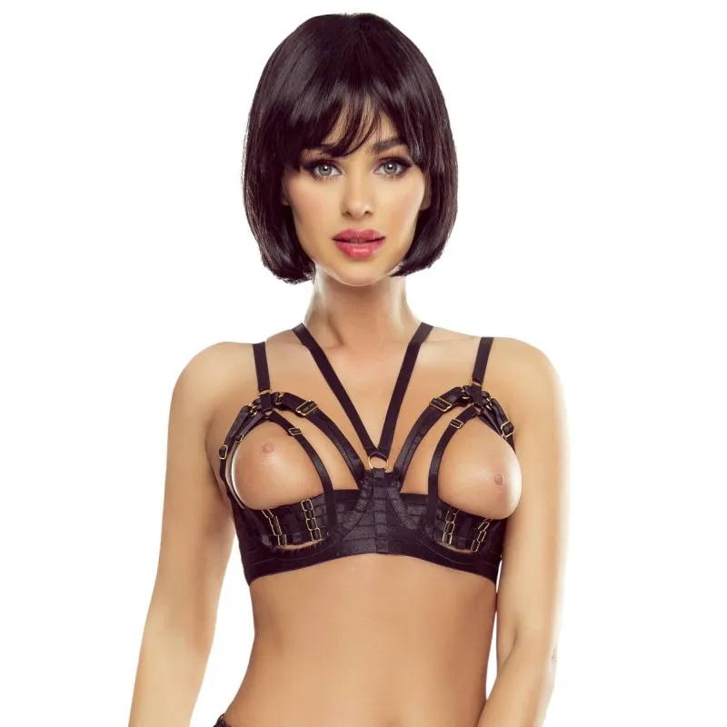 Schwarzer Harness BH PR1634 von Provocative | Fesselliebe.de