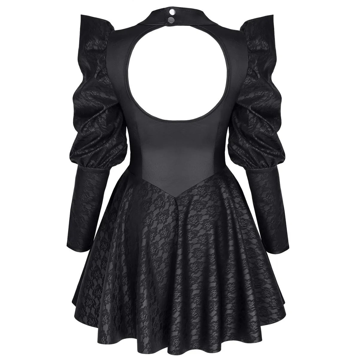 Schwarzes Minikleid BRChiara001 von Demoniq Black Rose 2.0 Collection | Fesselliebe.de