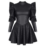 Schwarzes Minikleid BRChiara001 von Demoniq Black Rose 2.0 Collection | Fesselliebe.de