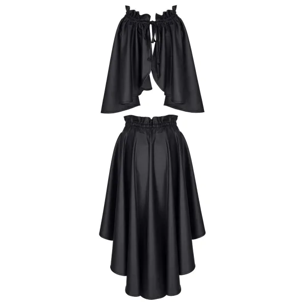 Schwarzer Rock BRBarbara001 von Demoniq Black Rose 2.0 Collection | Fesselliebe.de