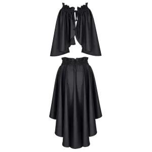 Schwarzer Rock BRBarbara001 von Demoniq Black Rose 2.0 Collection