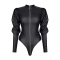 Schwarzer Body BRGiovanna001 von Demoniq Black Rose 2.0 Collection