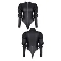 Schwarzer Body BRGiovanna001 von Demoniq Black Rose 2.0 Collection