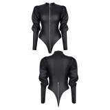 Schwarzer Body BRGiovanna001 von Demoniq Black Rose 2.0 Collection | Fesselliebe.de