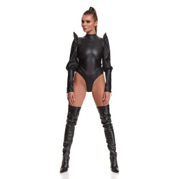 Schwarzer Body BRGiuditta001 von Demoniq Black Rose 2.0 Collection | Fesselliebe.de