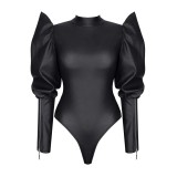 Schwarzer Body BRGiuditta001 von Demoniq Black Rose 2.0 Collection | Fesselliebe.de