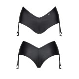 Schwarze Damen-Shorts BRAgostina001 von Demoniq Black Rose 2.0 Collection | Fesselliebe.de