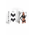 Schwarze Damen-Shorts BRAgostina001 von Demoniq Black Rose 2.0 Collection