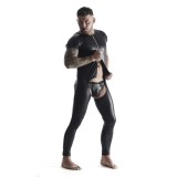 Herren Overall OVE001 schwarz von Regnes Fetish Planet | Fesselliebe.de