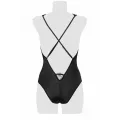 Schwarzer Spitzen Body 15305 von Grey Velvet