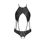 Schwarzer Body ouvert PA596868 von Passion | Fesselliebe.de