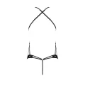Schwarzer Body ouvert PA596868 von Passion