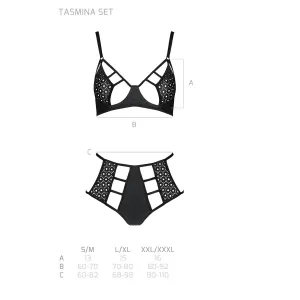 Schwarzes 2tlg. Set PA596871 von Passion