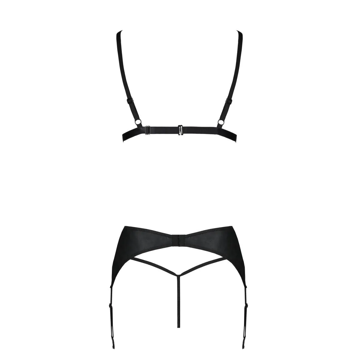 Schwarzes 3tlg. Set PA596237 von Passion | Fesselliebe.de