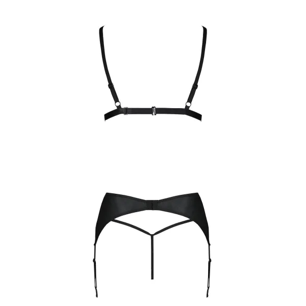Schwarzes 3tlg. Set PA596237 von Passion | Fesselliebe.de