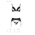 Schwarzes 3tlg. Set PA596237 von Passion