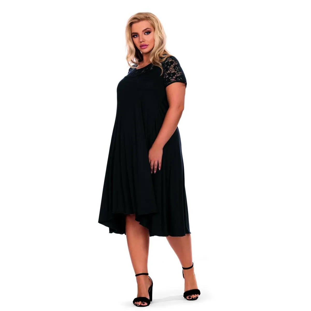 Schwarzes Nachtkleid H182210 von Hamana | Fesselliebe.de