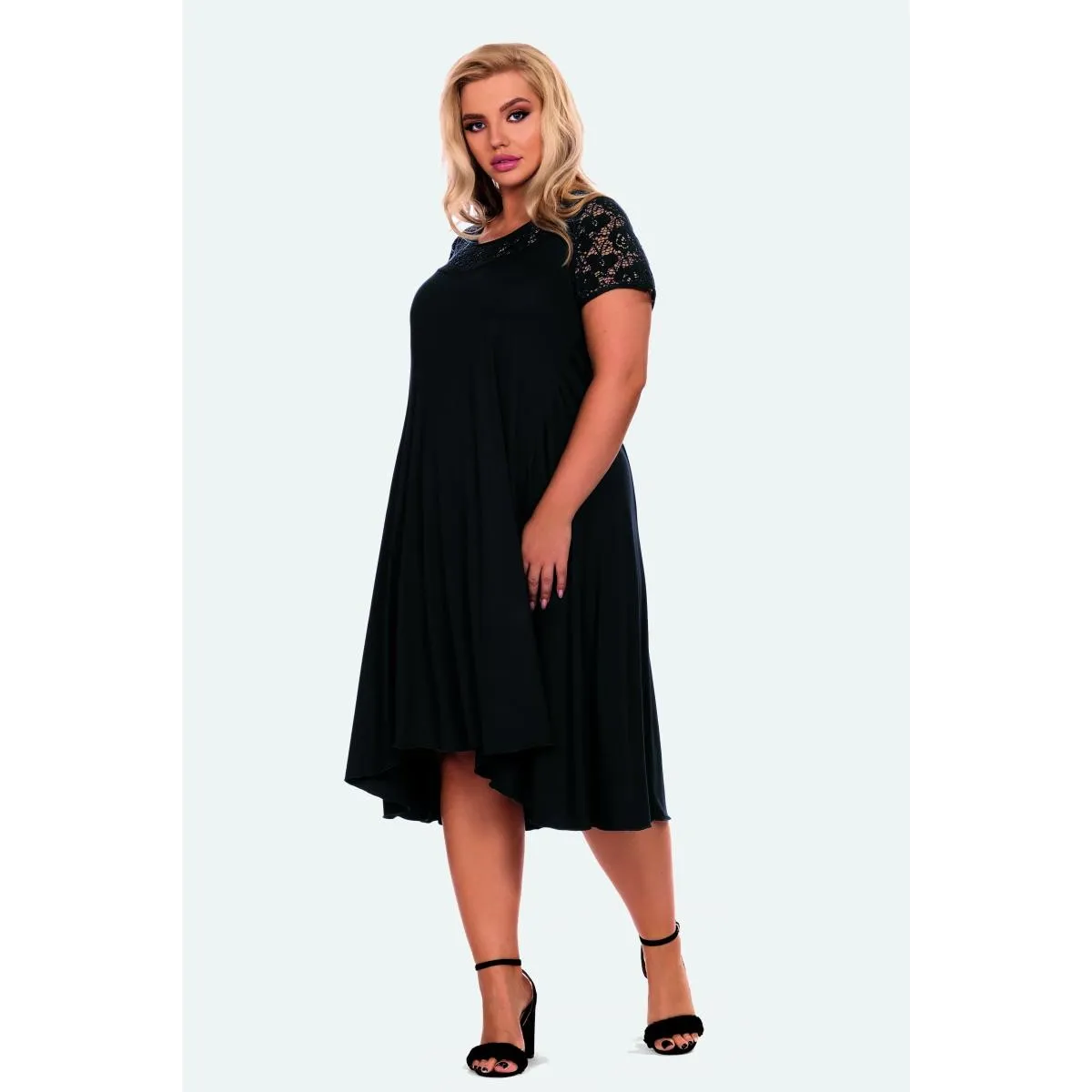 Schwarzes Nachtkleid H182210 von Hamana | Fesselliebe.de