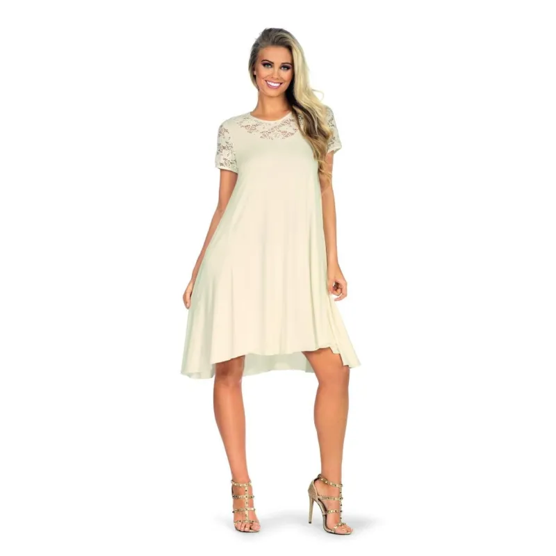 Ecru Nachtkleid H182202 von Hamana | Fesselliebe.de