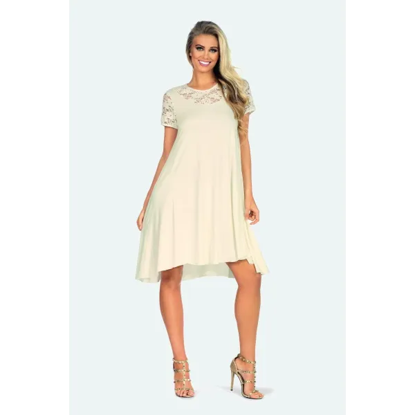 Ecru Nachtkleid H182202 von Hamana | Fesselliebe.de
