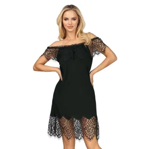 Schwarzes Nachtkleid H182455 von Hamana