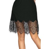 Schwarzes Nachtkleid H182455 von Hamana | Fesselliebe.de