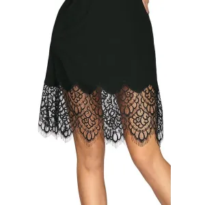 Schwarzes Nachtkleid H182455 von Hamana