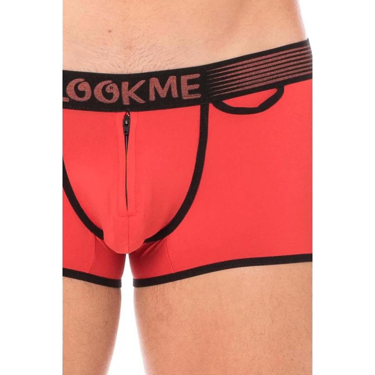 Roter Herren Boxer Short 2003-68 von Look Me | Fesselliebe.de