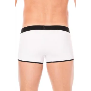 Weißer Herren Boxer Short 2003-68 von Look Me