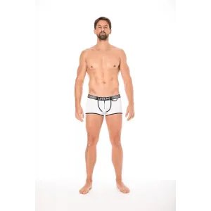 Weißer Herren Boxer Short 2003-68 von Look Me