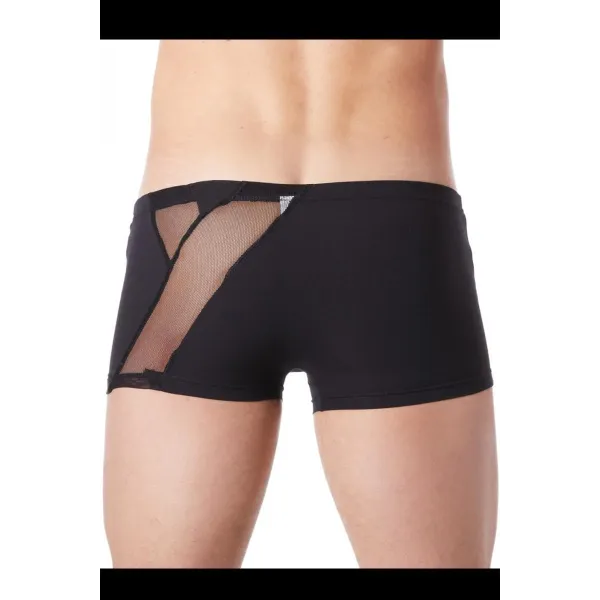 Schwarzer Herren Boxer Shorts 808-67 von Look Me | Fesselliebe.de