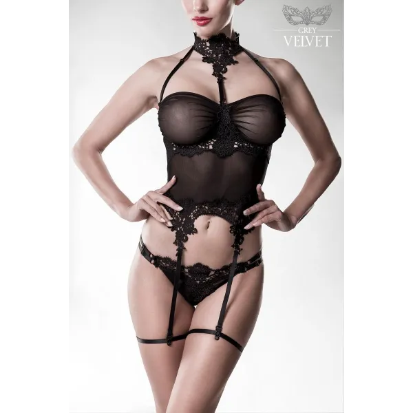 4-teilges Set 20023 von Grey Velvet | Fesselliebe.de