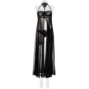Schwarzes Negligé 20025 von Grey Velvet