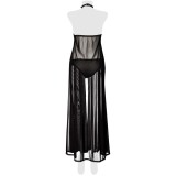 Schwarzes Negligé 20025 von Grey Velvet | Fesselliebe.de