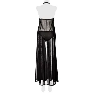 Schwarzes Negligé 20025 von Grey Velvet