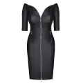 Schwarzes Minikleid BRMargherita001 von Demoniq Black Rose 2.0 Collection