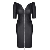Schwarzes Minikleid BRMargherita001 von Demoniq Black Rose 2.0 Collection | Fesselliebe.de