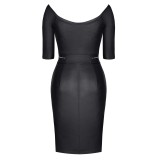 Schwarzes Minikleid BRMargherita001 von Demoniq Black Rose 2.0 Collection | Fesselliebe.de