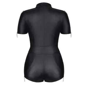 Schwarzer Body BRMarcella001 von Demoniq Black Rose 2.0 Collection