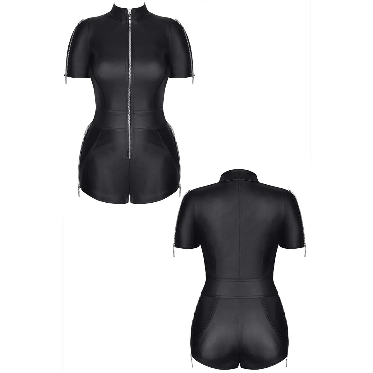 Schwarzer Body BRMarcella001 von Demoniq Black Rose 2.0 Collection | Fesselliebe.de