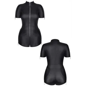 Schwarzer Body BRMarcella001 von Demoniq Black Rose 2.0 Collection