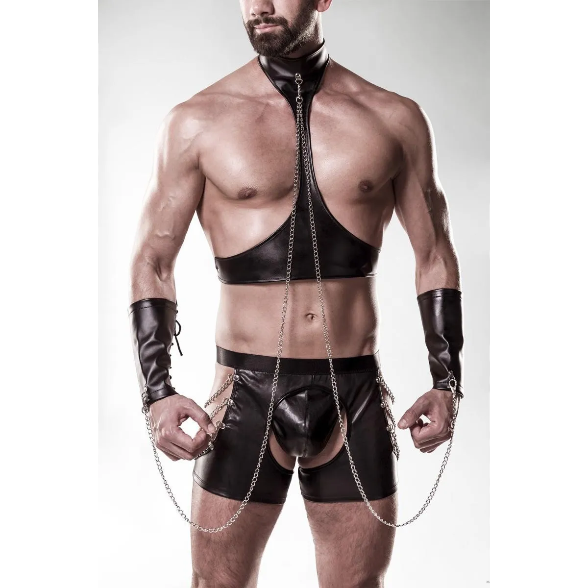 5-teilges Herren Set 20053 von Grey Velvet | Fesselliebe.de