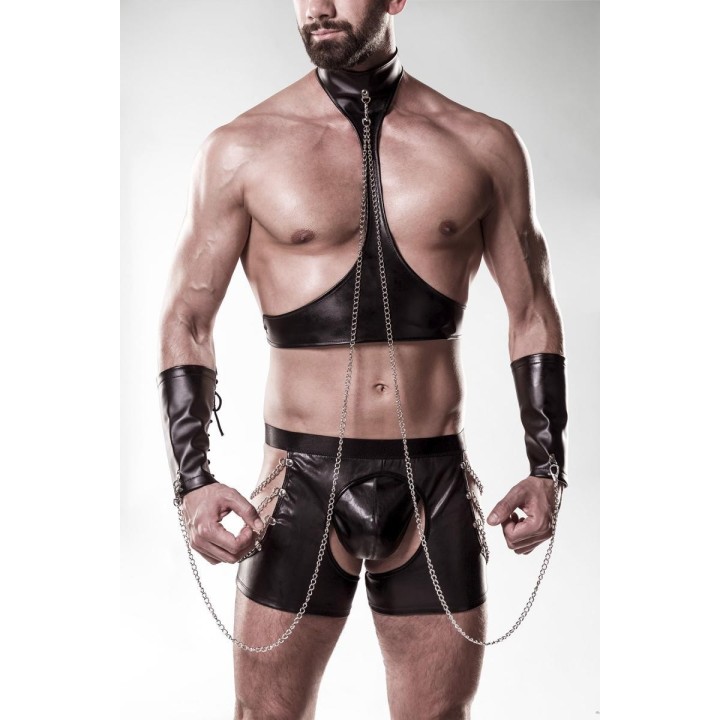 5-teilges Herren Set 20053 von Grey Velvet | Fesselliebe.de