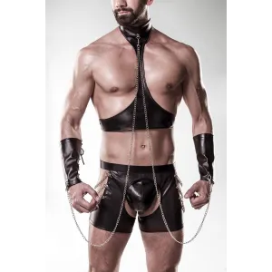 5-teilges Herren Set 20053 von Grey Velvet | Fesselliebe.de