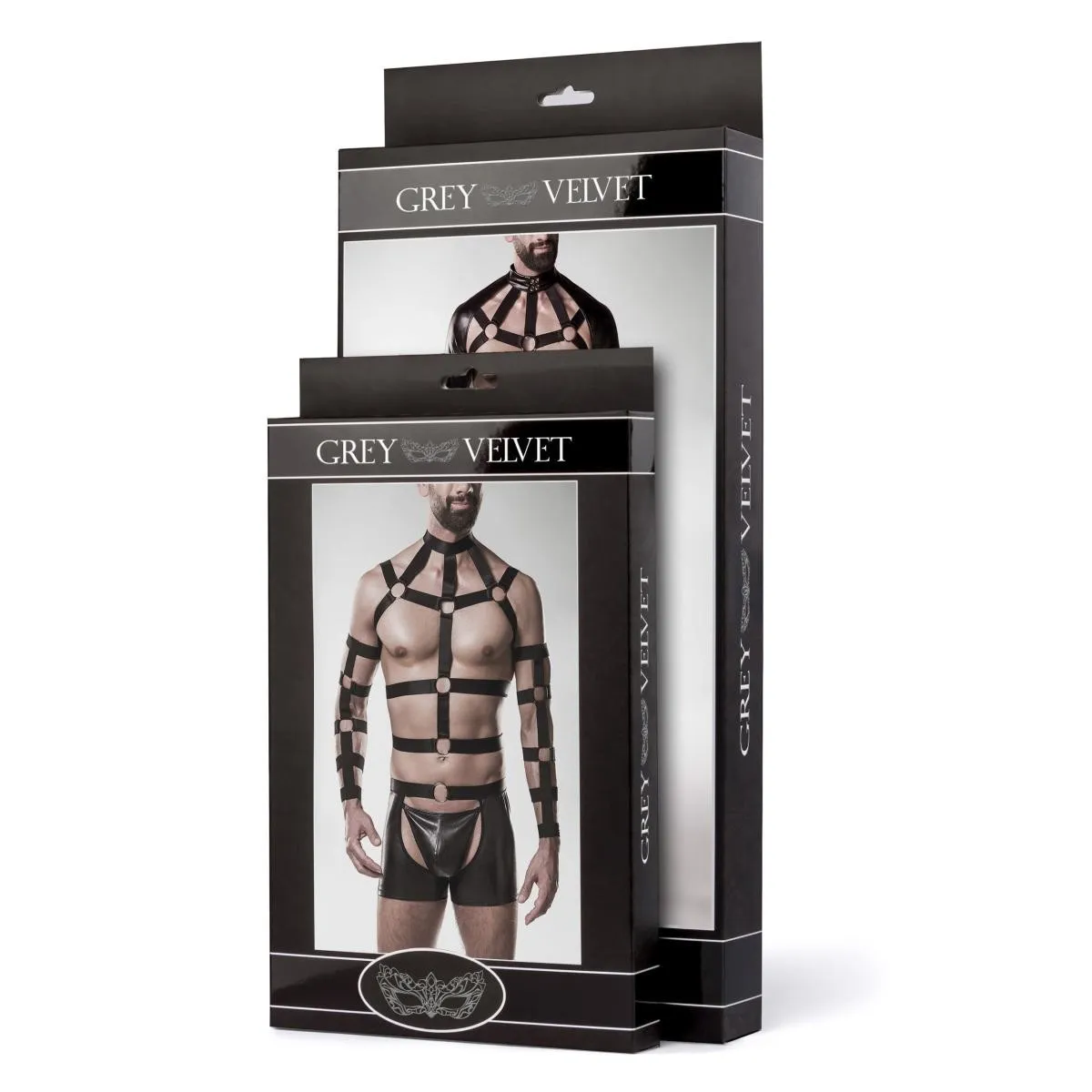 5-teilges Herren Set 20053 von Grey Velvet | Fesselliebe.de